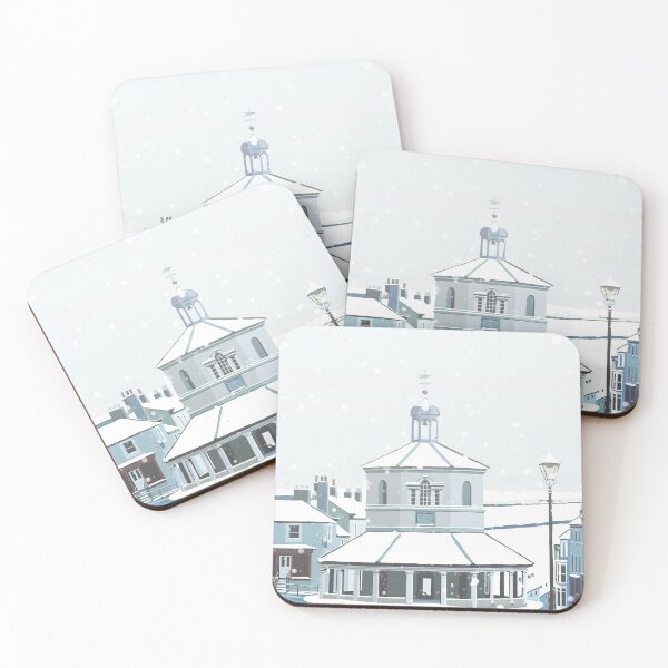 Item preview, Barnard Castle in snow designed and sold by Richard O'Neill Art.