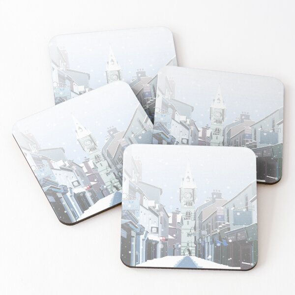 Item preview, Darlington in snow designed and sold by Richard O'Neill Art.