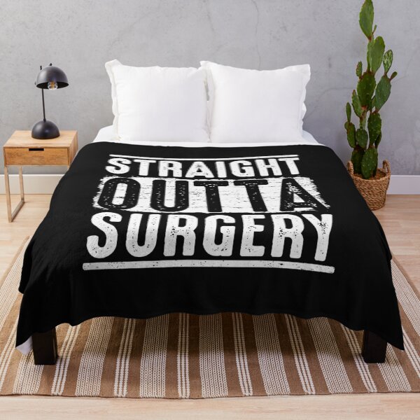 Item preview, Get Well Gifts with Straight Outta Surgery cheering up quote  designed and sold by alenaz.