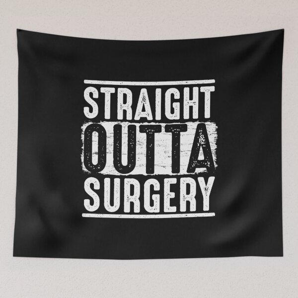 Item preview, Get Well Gifts with Straight Outta Surgery cheering up quote  designed and sold by alenaz.