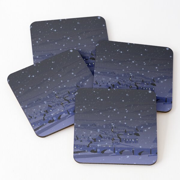 Item preview, Burnsall in snow designed and sold by Richard O'Neill Art.