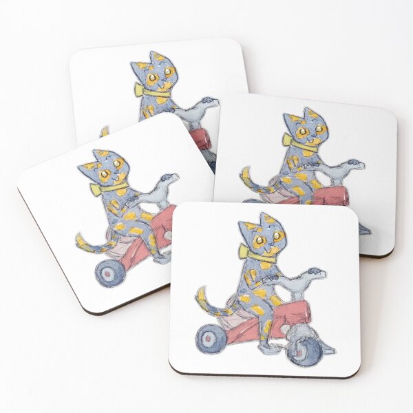 Item preview, baby cat tricycle designed and sold by bitingnclawing.
