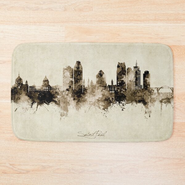 Item preview, Saint Paul Minnesota Skyline designed and sold by ArtPrints.