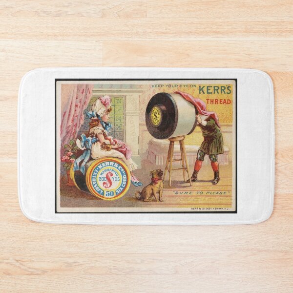 Item preview, Vintage sewing thread advertisement designed and sold by RosalieReeves.