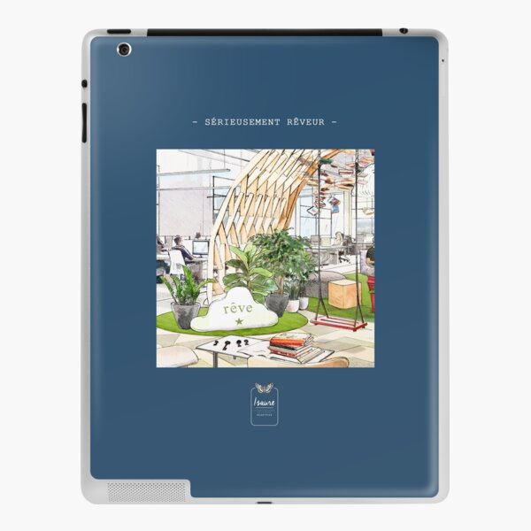 SÉRIEUSEMENT RÊVEUR / RÊVEUSE SÉRIEUSE Skin adhésive iPad