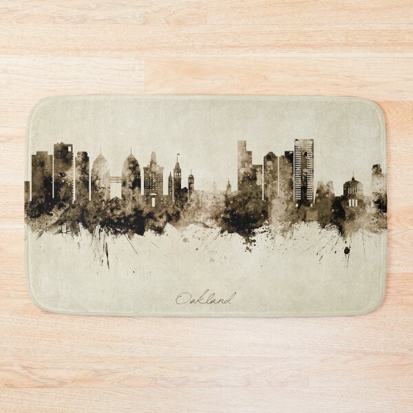 Item preview, Oakland California Skyline designed and sold by ArtPrints.