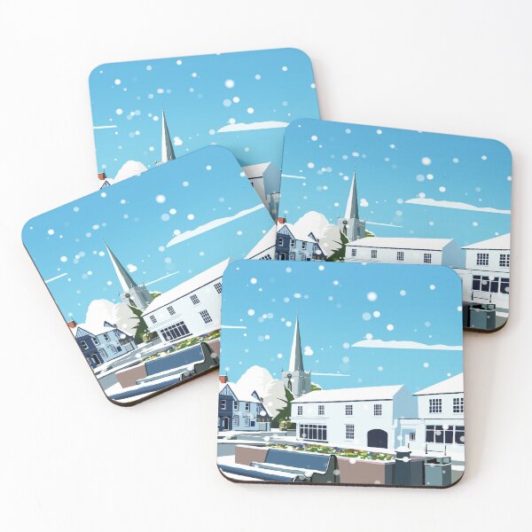 Item preview, Hessle in snow designed and sold by Richard O'Neill Art.