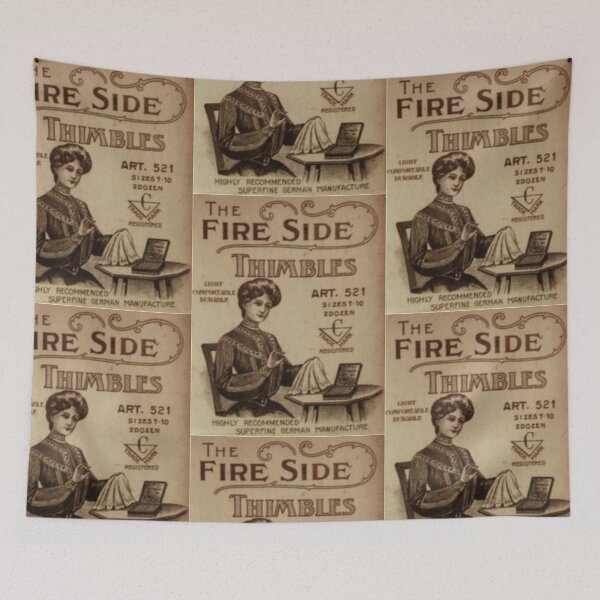 Item preview, Vintage sewing thread advertisement designed and sold by RosalieReeves.