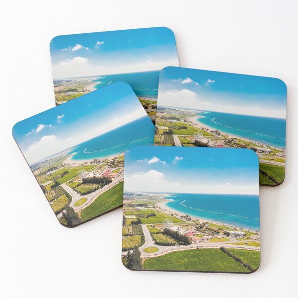 Item preview, Blue coastline - Paphos designed and sold by DRONY.