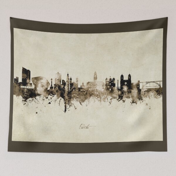 Item preview, Porto Portugal Skyline designed and sold by ArtPrints.