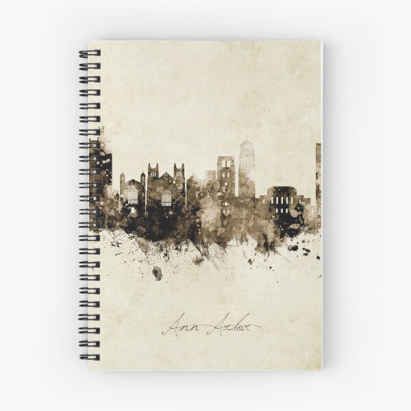 Item preview, Ann Arbor Michigan Skyline designed and sold by ArtPrints.