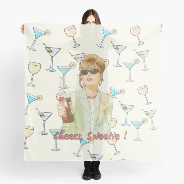 Cheers sweetie Patsy Stone absolutely fabulous Scarf