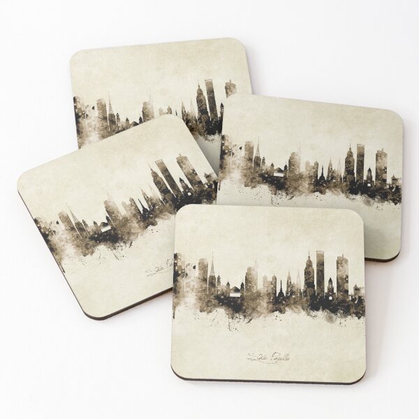Item preview, São Paulo Skyline Brazil designed and sold by ArtPrints.