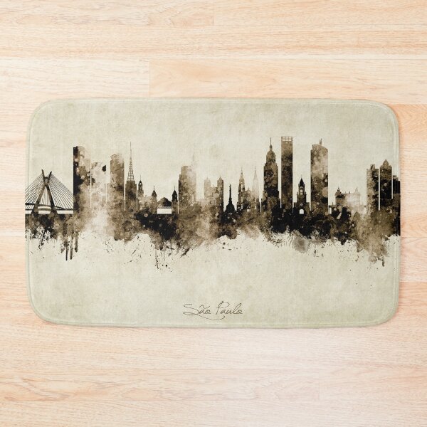 Item preview, São Paulo Skyline Brazil designed and sold by ArtPrints.