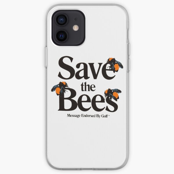 Save The Bees Golf Wang Logo iPhone Soft Case