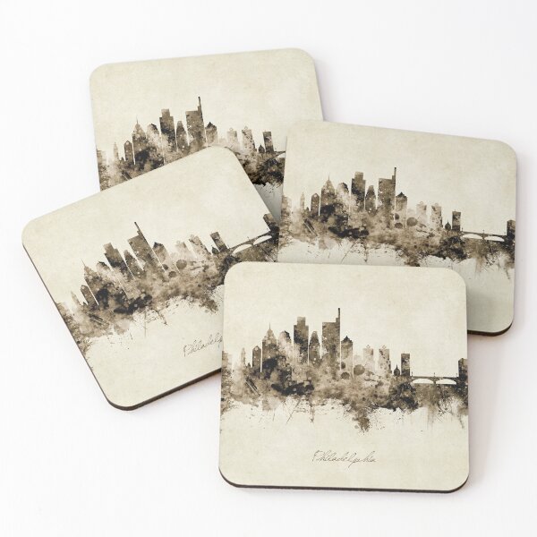 Item preview, Philadelphia Pennsylvania Skyline designed and sold by ArtPrints.