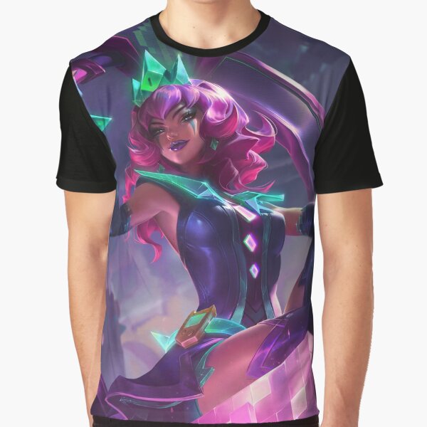 Battle Boss Qiyana Splash Art - League of Legends Graphic T-Shirt