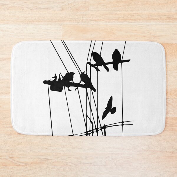 Item preview, Birds on the wire designed and sold by cooltshirts2019.