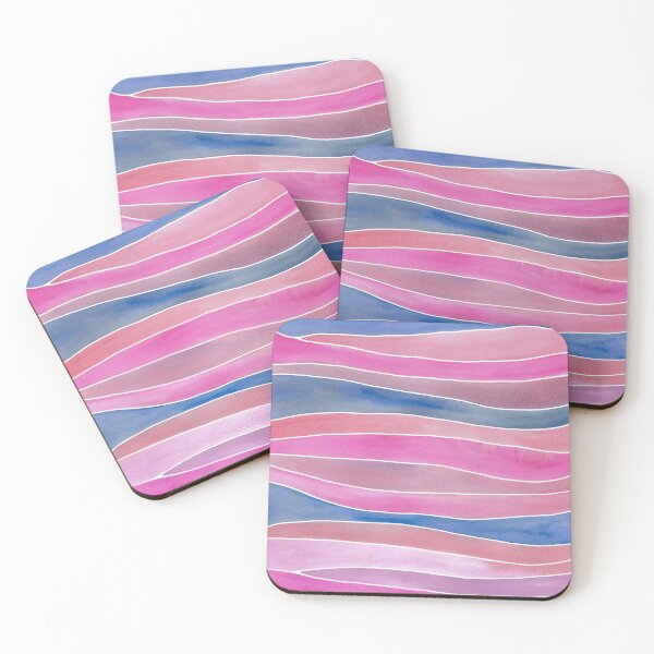 Item preview, Soft Watercolor Lines designed and sold by ToiledeLina.