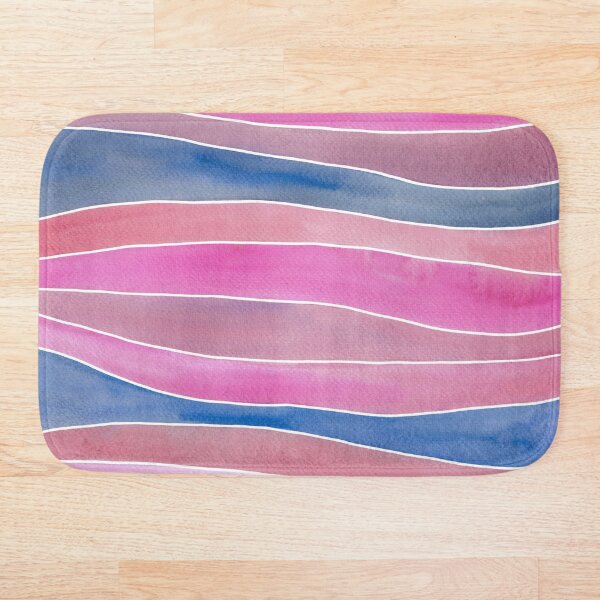Aperçu de l'œuvre Lignes douces d'aquarelle créée et vendue par ToiledeLina.