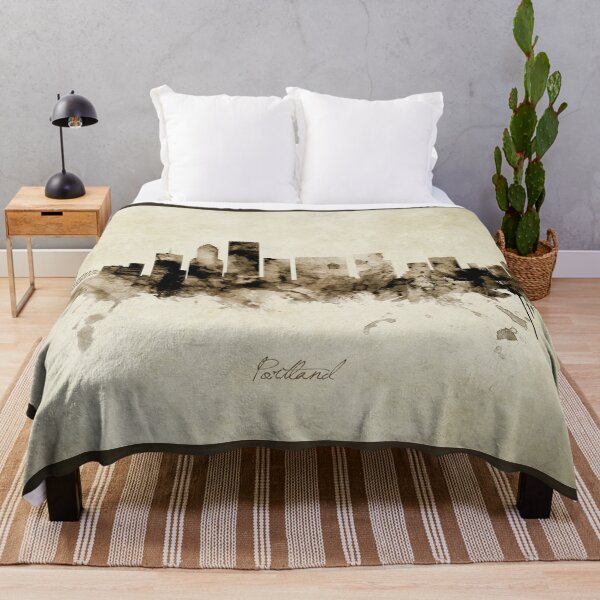Item preview, Portland Oregon Skyline designed and sold by ArtPrints.