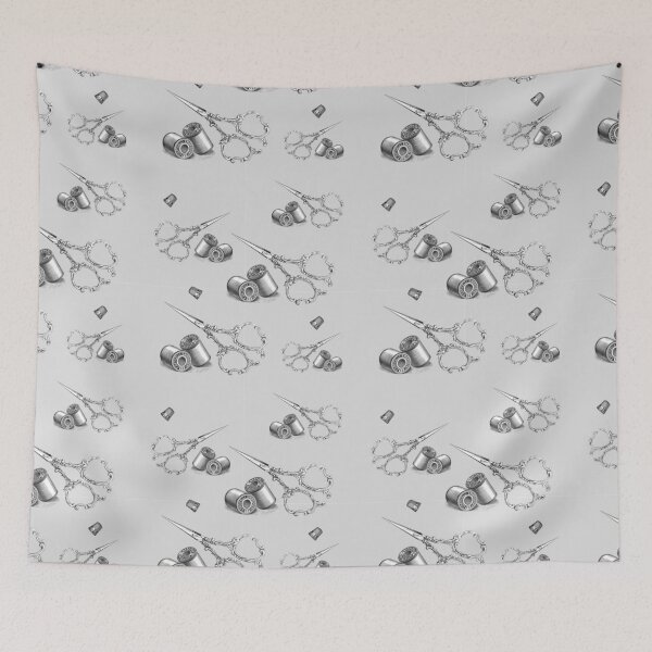 Item preview, vintage sewing pattern on grey designed and sold by RosalieReeves.