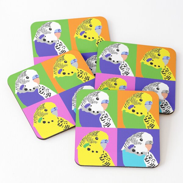 Item preview, The budgerigars designed and sold by Sarah  McGilvray.