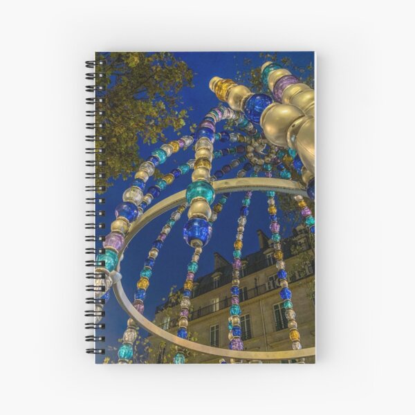 Paris: Musee du Louvre, Palais Royal Metro Spiral Notebook