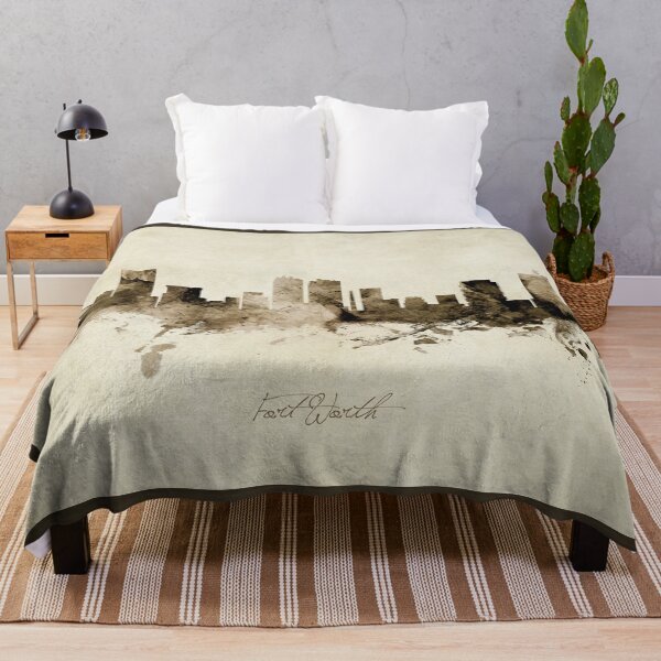 Item preview, Fort Worth Texas Skyline designed and sold by ArtPrints.