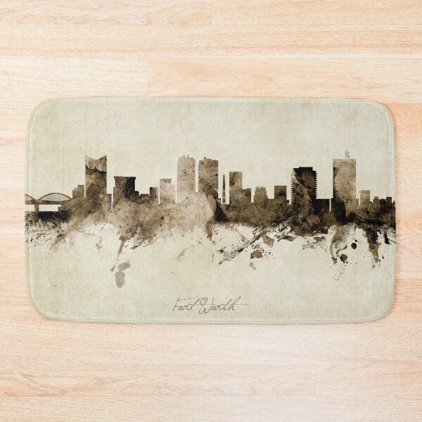 Item preview, Fort Worth Texas Skyline designed and sold by ArtPrints.
