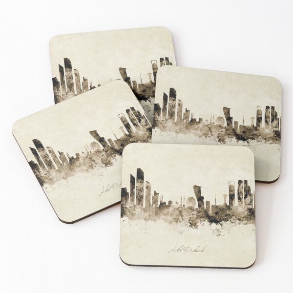 Item preview, Abu Dhabi Skyline designed and sold by ArtPrints.