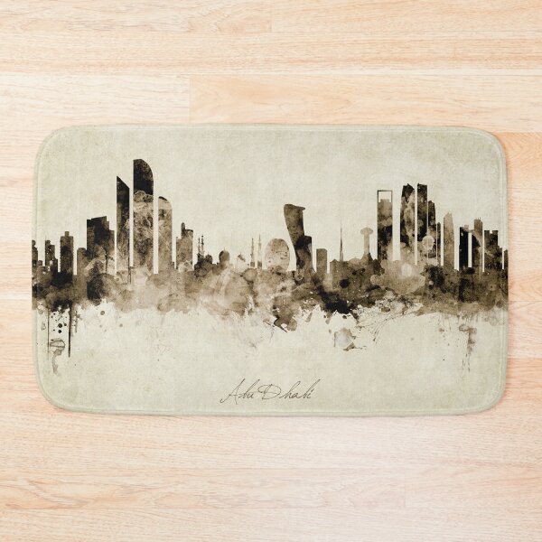 Item preview, Abu Dhabi Skyline designed and sold by ArtPrints.