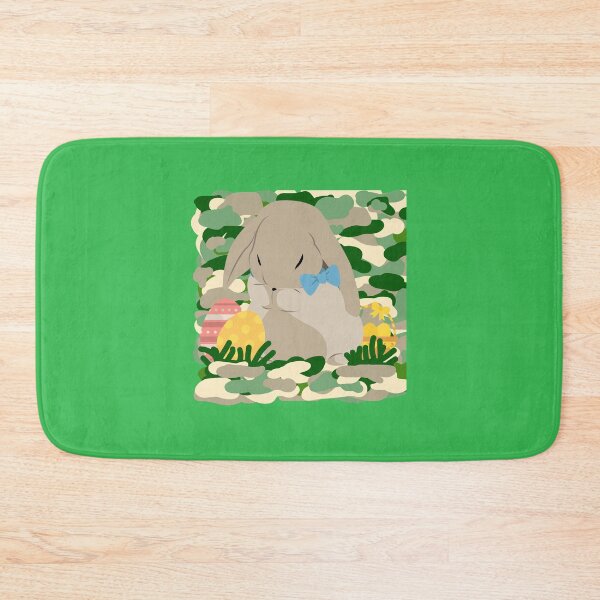 Item preview, happy easter dear bunny with blue bow tie designed and sold by vibeno1.