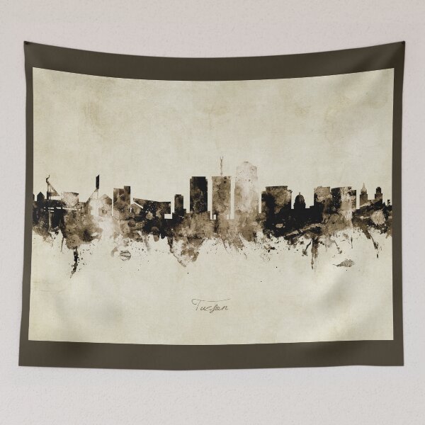 Item preview, Tucson Arizona Skyline designed and sold by ArtPrints.