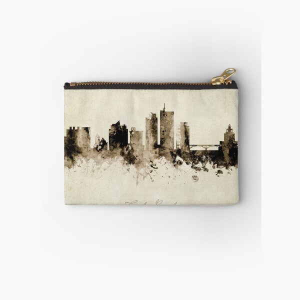 Item preview, Cedar Rapids Iowa Skyline designed and sold by ArtPrints.