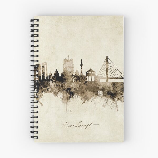 Item preview, Bucharest Romania Skyline designed and sold by ArtPrints.