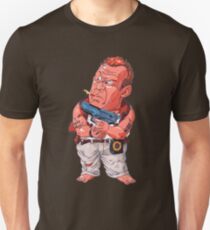 John McClane (Bruce Willis) - Akira Toriyama style Unisex T-Shirt