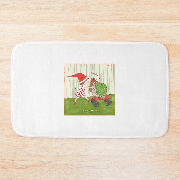 Item preview, Little Christmas Shopper designed and sold by Katrina Avery Studio.