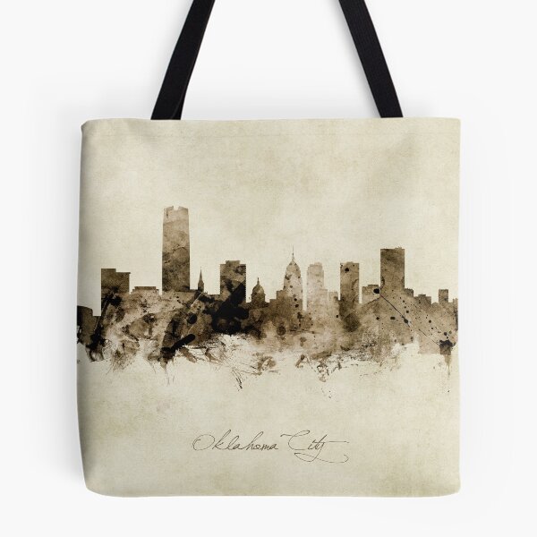 Item preview, Oklahoma City Skyline designed and sold by ArtPrints.