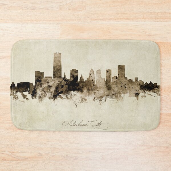 Artikelvorschau, Oklahoma City Skyline entworfen und verkauft von ArtPrints.