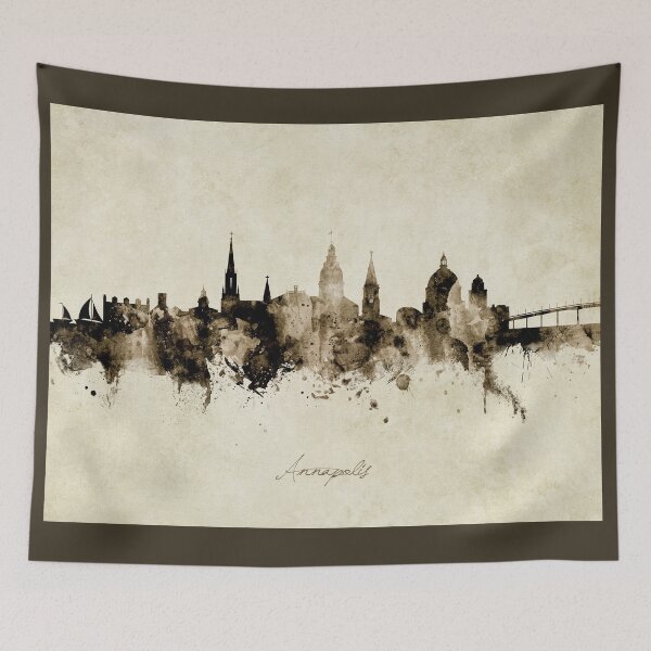 Item preview, Annapolis Maryland Skyline designed and sold by ArtPrints.