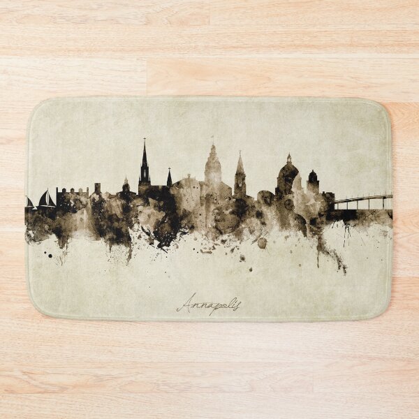 Item preview, Annapolis Maryland Skyline designed and sold by ArtPrints.