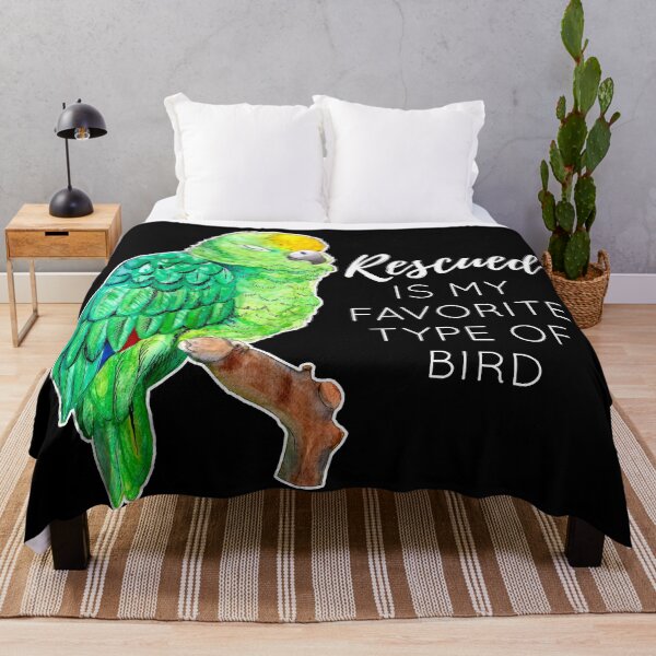 Item preview, Rescue Bird Amazon Parrot Lover designed and sold by Ivy Lily Art.
