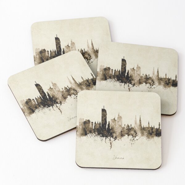 Item preview, Vienna Austria Skyline designed and sold by ArtPrints.
