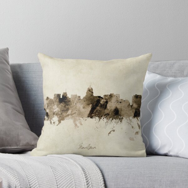 Item preview, Madison Wisconsin Skyline designed and sold by ArtPrints.