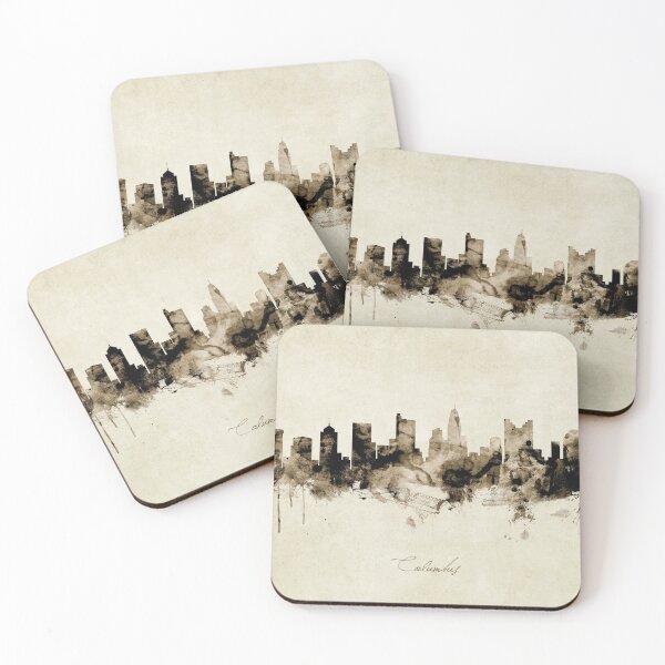 Item preview, Columbus Ohio Skyline designed and sold by ArtPrints.