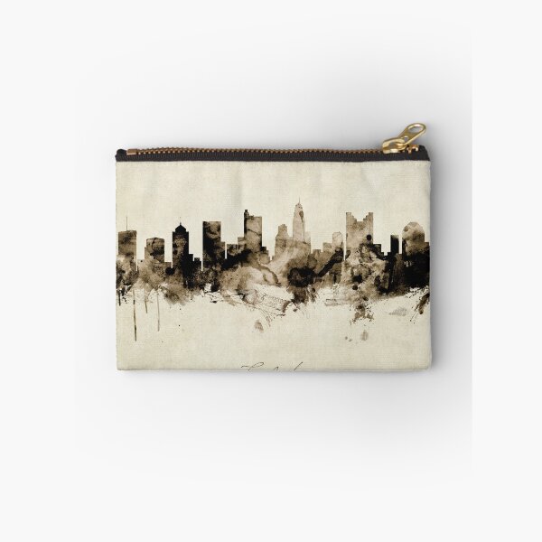 Aperçu de l'œuvre Columbus Ohio Skyline créée et vendue par ArtPrints.