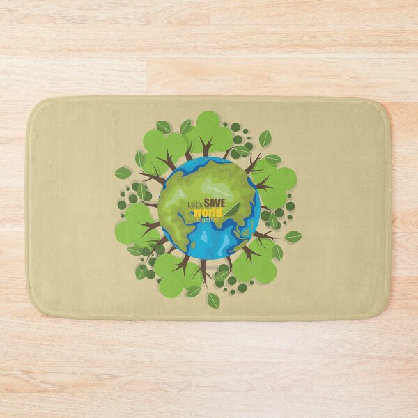 Item preview, Lets Save The World Together Earth Protect Eco Environmental Design designed and sold by overstyle.