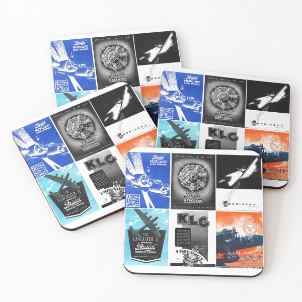 Item preview, Vintage Word War Two aviation adverts designed and sold by wu-wei.