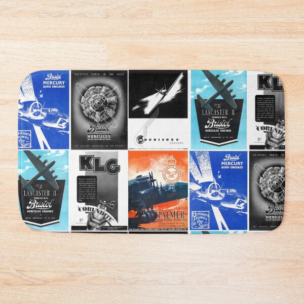 Item preview, Vintage Word War Two aviation adverts designed and sold by wu-wei.